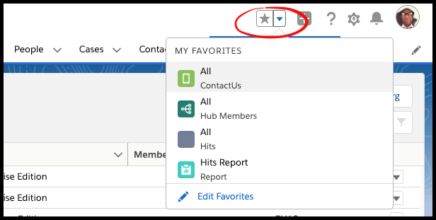 salesforcefavorites
